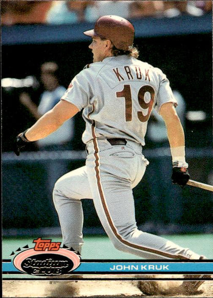 1991 Stadium Club #227b John Kruk