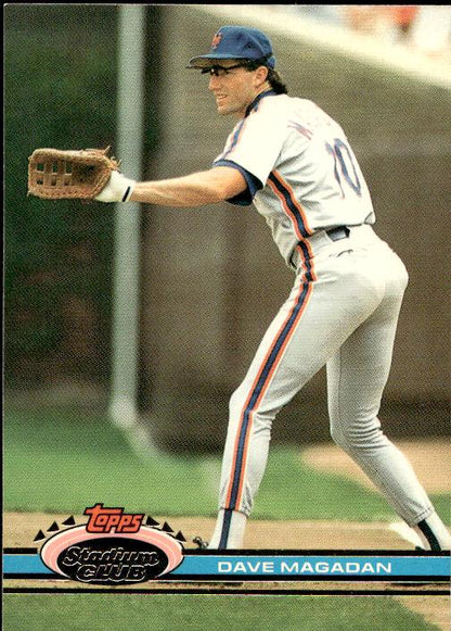 1991 Stadium Club #210a Dave Magadan