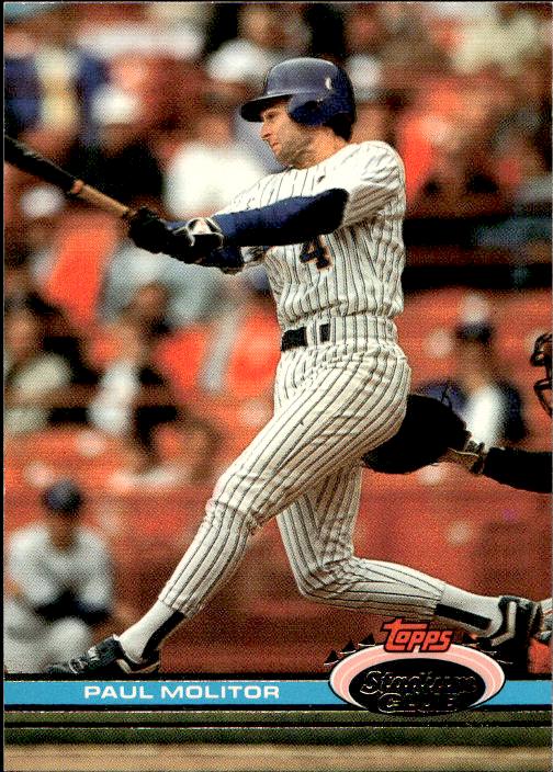 1991 Stadium Club #245 Paul Molitor