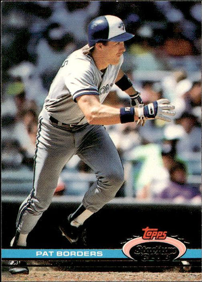 1991 Stadium Club #266a Pat Borders