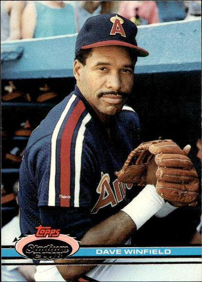 1991 Stadium Club #263a Dave Winfield