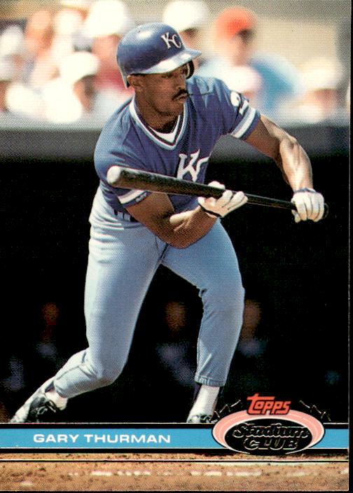 1991 Stadium Club #306a Gary Thurman