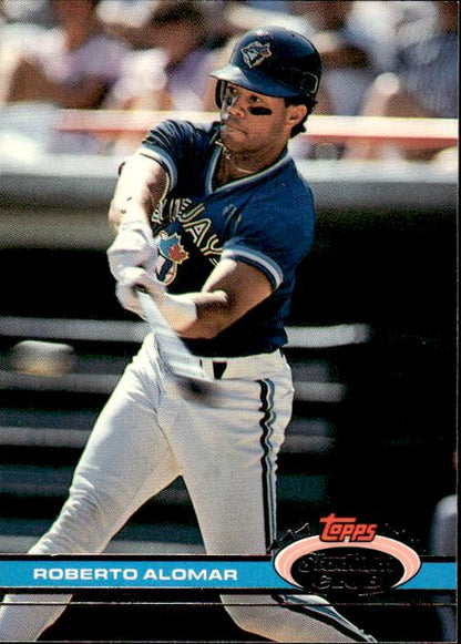 1991 Stadium Club #304a Roberto Alomar