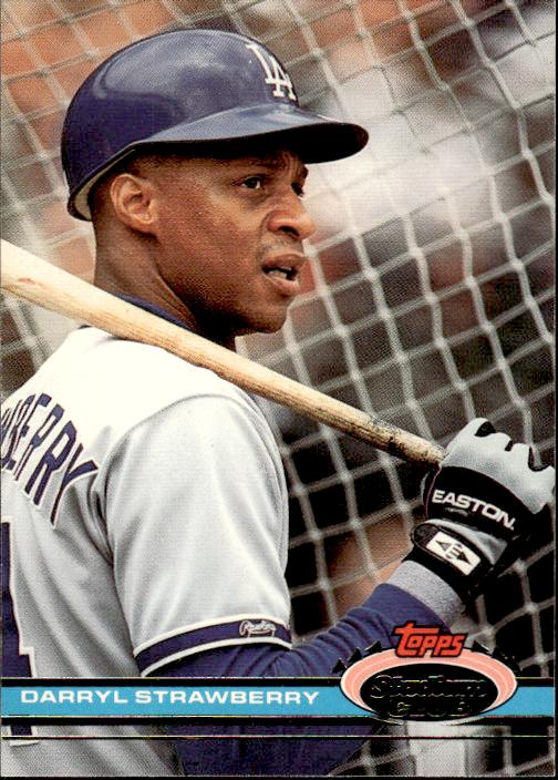 1991 Stadium Club #301 Darryl Strawberry