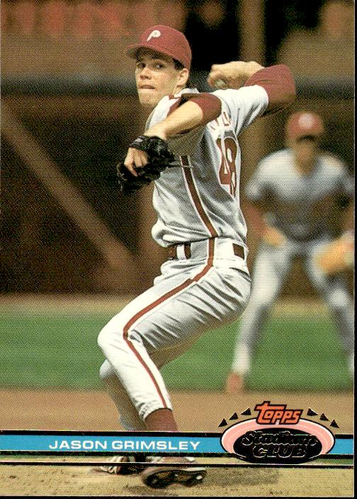 1991 Stadium Club #294 Jason Grimsley