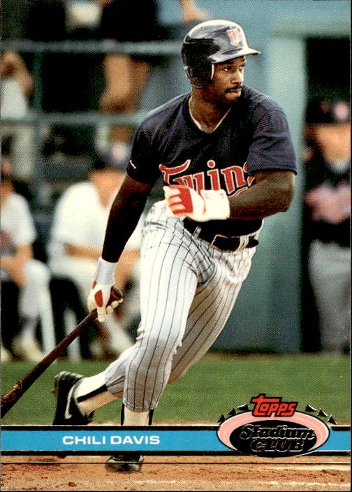 1991 Stadium Club #329b Chili Davis