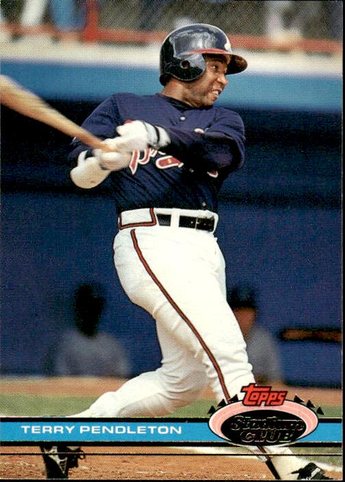 1991 Stadium Club #327 Terry Pendleton