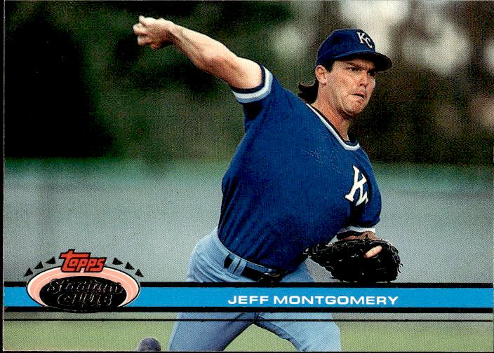 1991 Stadium Club #369 Jeff Montgomery