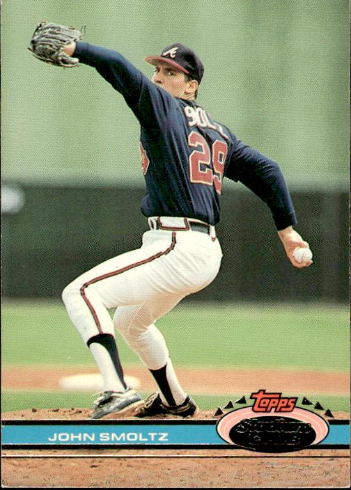 1991 Stadium Club #365 John Smoltz