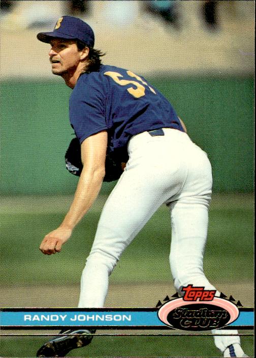 1991 Stadium Club #409 Randy Johnson