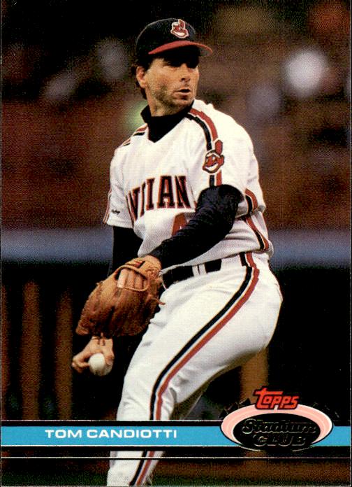 1991 Stadium Club #405b Tom Candiotti