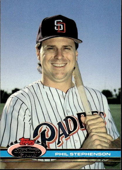 1991 Stadium Club #420b Phil Stephenson