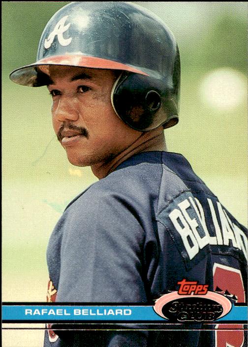 1991 Stadium Club #404 Rafael Belliard