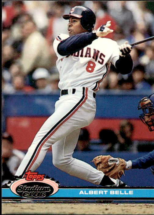 1991 Stadium Club #465a Albert Belle