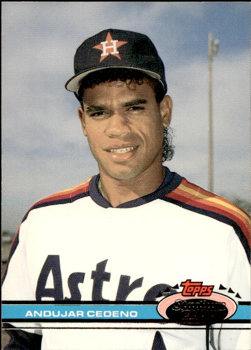 1991 Stadium Club #476 Andujar Cedeno