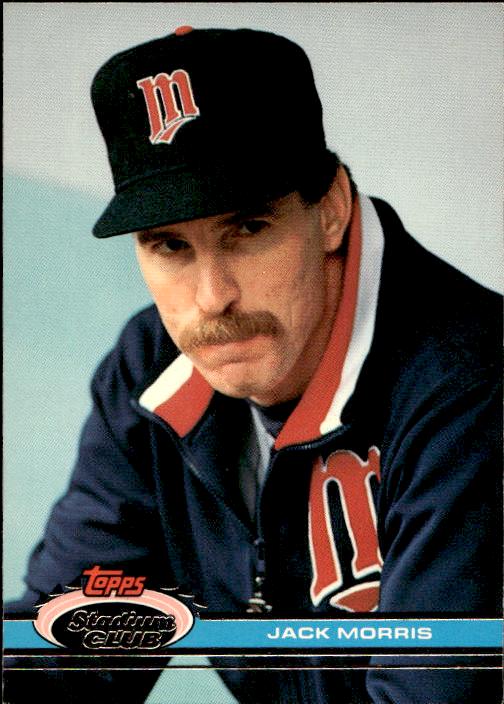 1991 Stadium Club #447b Jack Morris