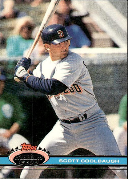 1991 Stadium Club #493 Scott Coolbaugh