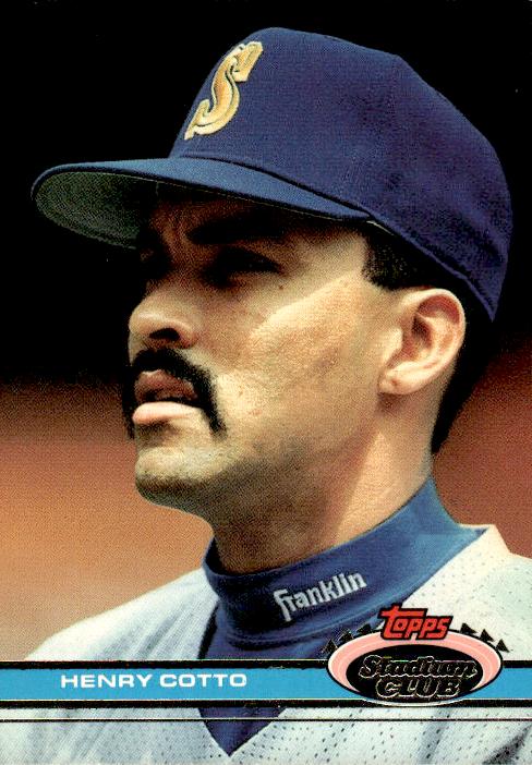 1991 Stadium Club #525a Henry Cotto