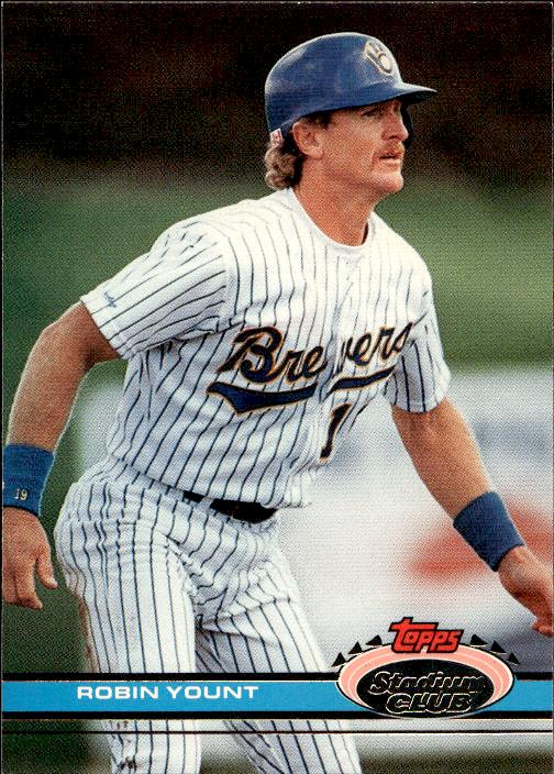 1991 Stadium Club #509b Robin Yount