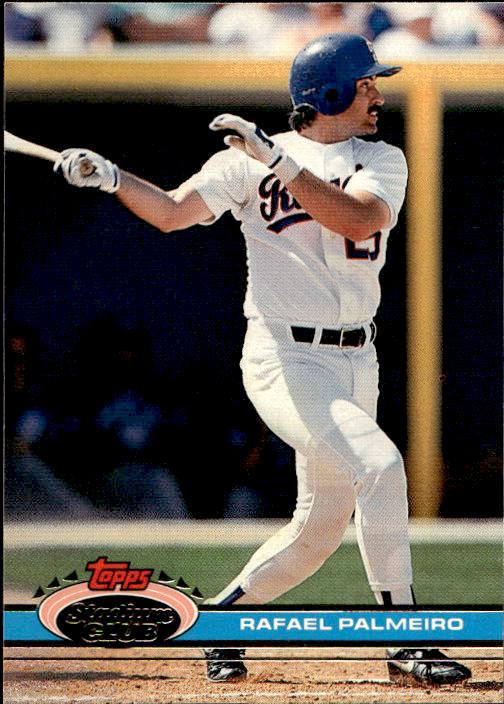 1991 Stadium Club #502 Rafael Palmeiro