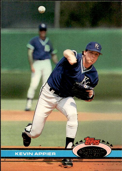 1991 Stadium Club #501 Kevin Appier