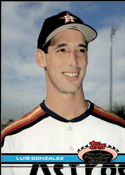 1991 Stadium Club #576 Luis Gonzalez