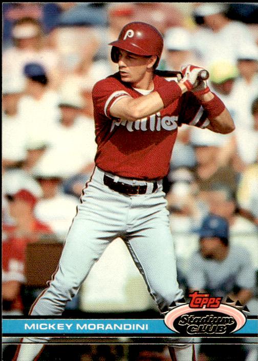 1991 Stadium Club #535 Mickey Morandini