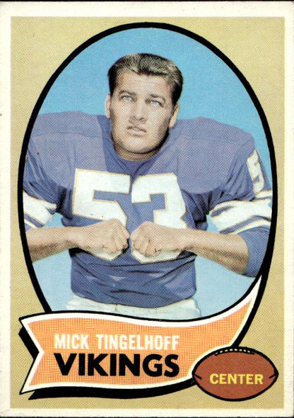 1970 Topps #158 Mick Tingelhoff