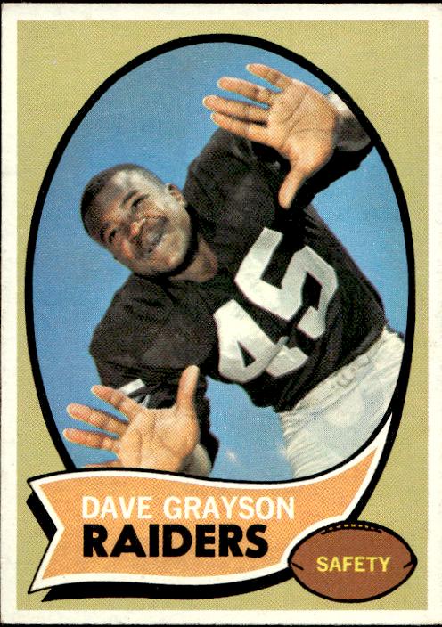 1970 Topps #31 Dave Grayson