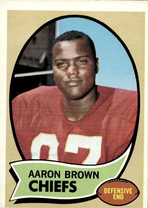 1970 Topps #202 Aaron Brown