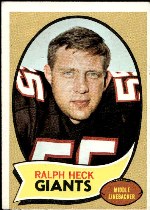 1970 Topps #127 Ralph Heck