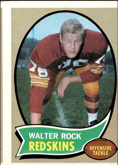 1970 Topps #218 Walter Rock