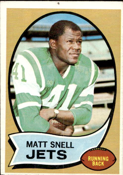 1970 Topps #35 Matt Snell