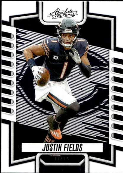 2023 Panini Absolute #30 Justin Fields Blue