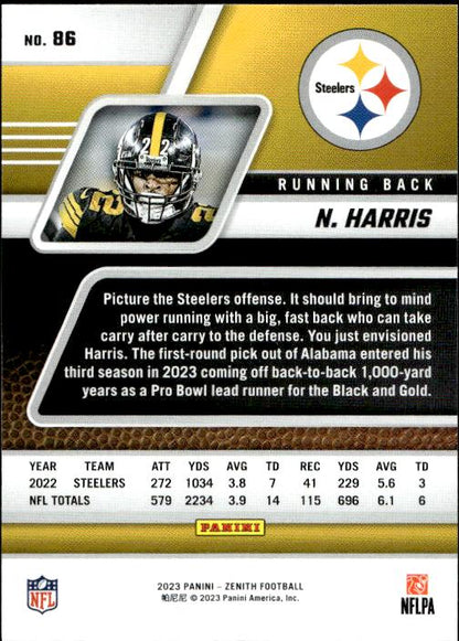 2023 Panini Zenith #86 Najee Harris Retail