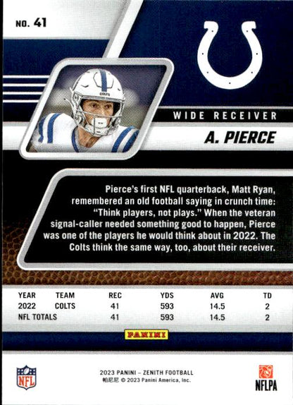 2023 Panini Zenith #41 Alec Pierce Retail