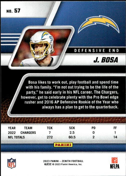 2023 Panini Zenith #57 Joey Bosa Retail