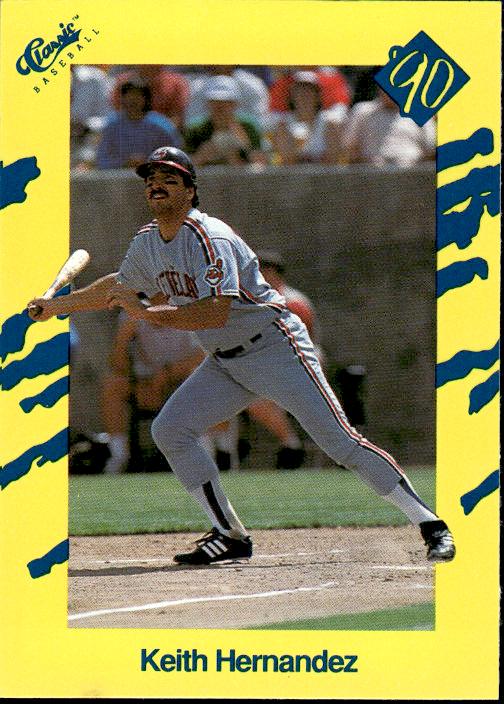 1990 Classic Yellow #T36 Keith Hernandez