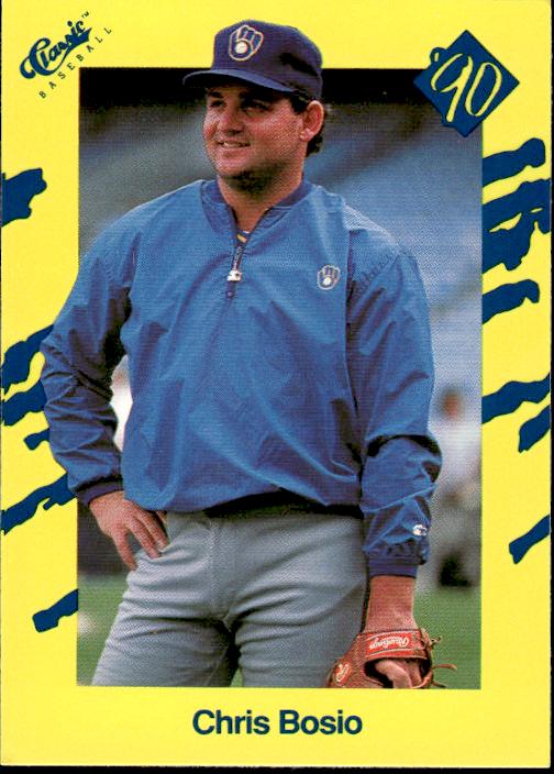 1990 Classic Yellow #T42 Chris Bosio