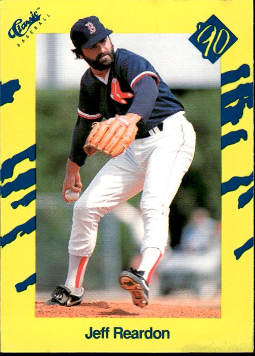 1990 Classic Yellow #T55 Jeff Reardon