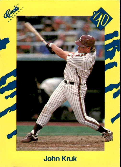 1990 Classic Yellow #T3 John Kruk