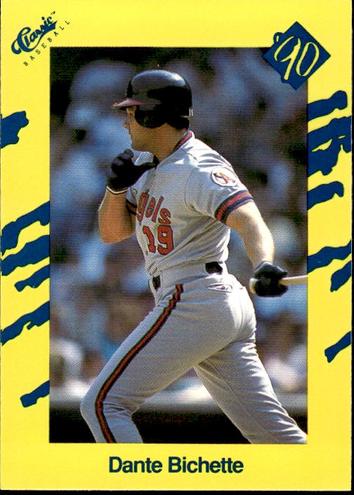 1990 Classic Yellow #T11 Dante Bichette