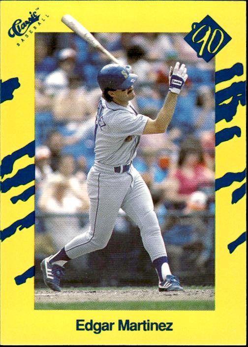 1990 Classic Yellow #T23 Edgar Martinez