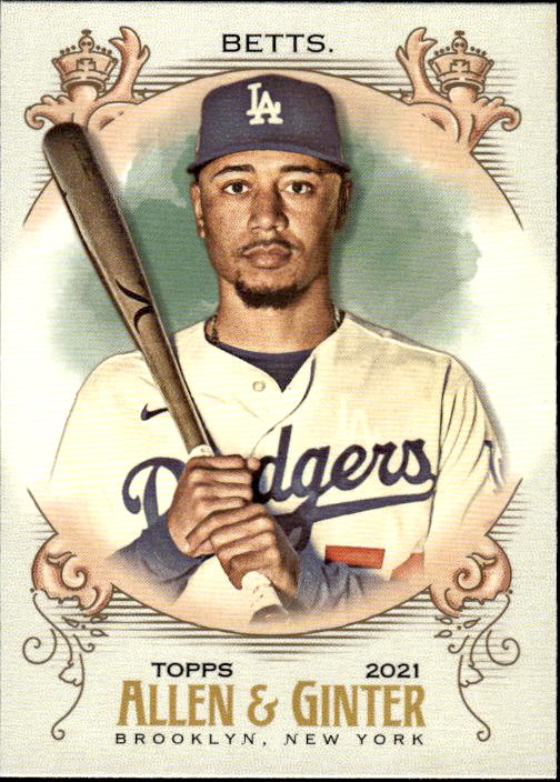 2021 Topps Allen & Ginter #92 Mookie Betts