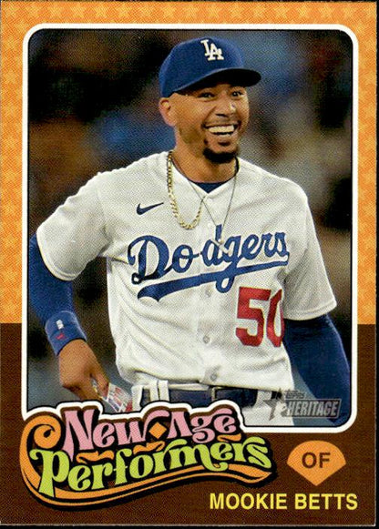 2024 Topps Heritage #NAP-23 Mookie Betts