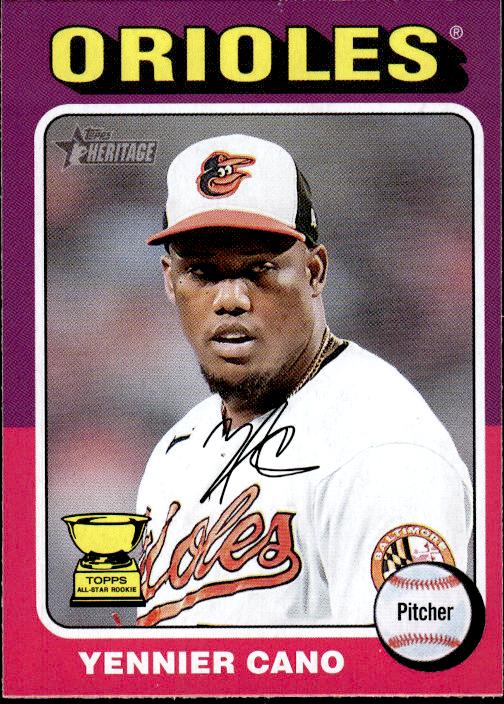 2024 Topps Heritage #121 Yennier Cano