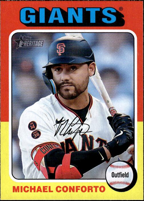 2024 Topps Heritage #376 Michael Conforto