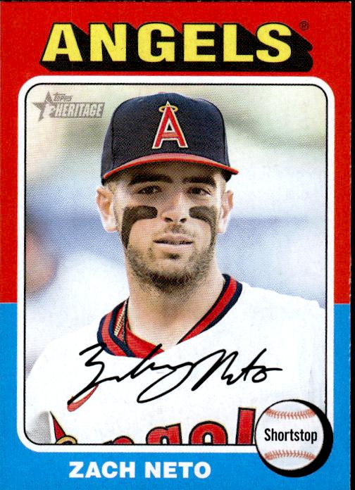 2024 Topps Heritage #265 Zach Neto