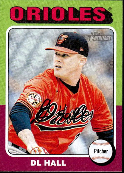 2024 Topps Heritage #500 DL Hall