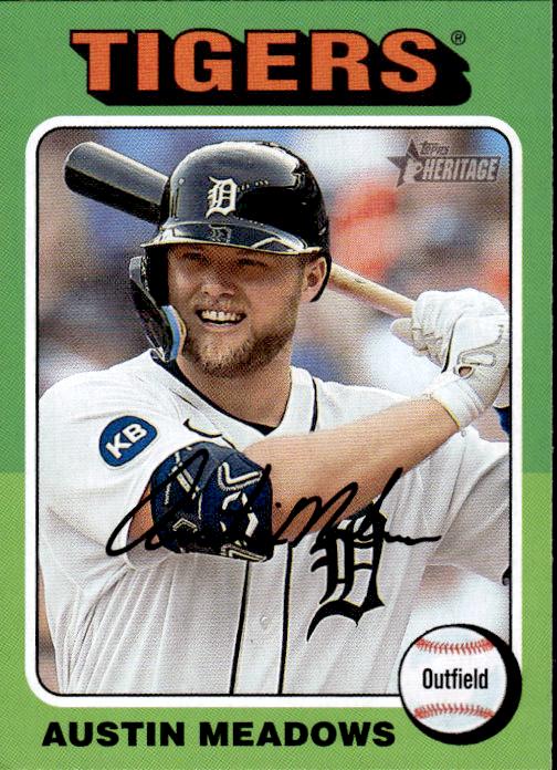 2024 Topps Heritage #350 Austin Meadows